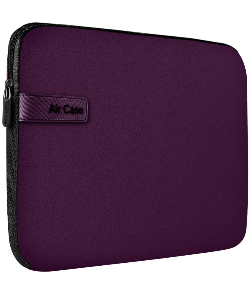     			Aircase Maroon Laptop Sleeves