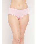 Clovia - Pink Cotton Solid Women's Hipster ( Pack of 1 )