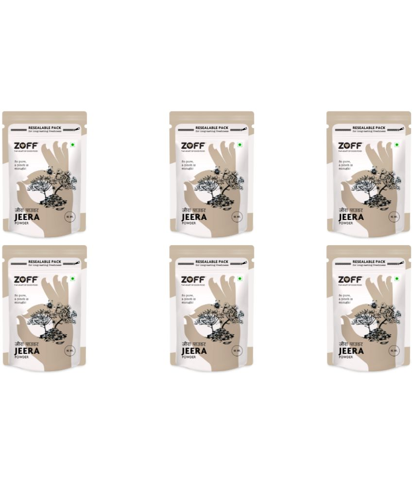 Zoff Spices 50 gm Jeera (Cumin) ( Pack of 6 ) Buy Zoff Spices 50