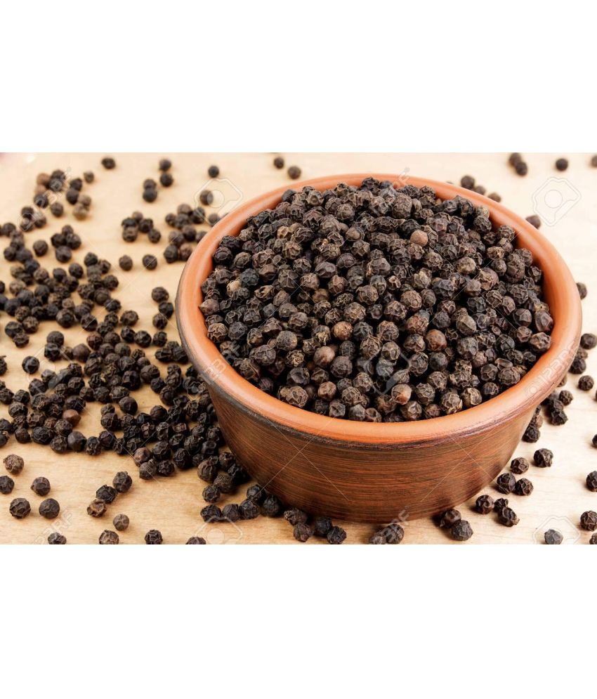     			MYGODGIFT Black Pepper, Kali Mirch, Pepper Corns 100 gm