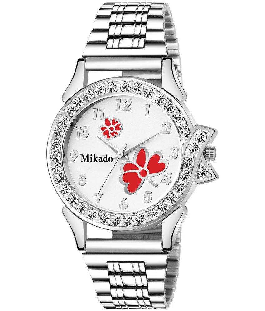     			Mikado - Silver Stainless Steel Analog Womens Watch