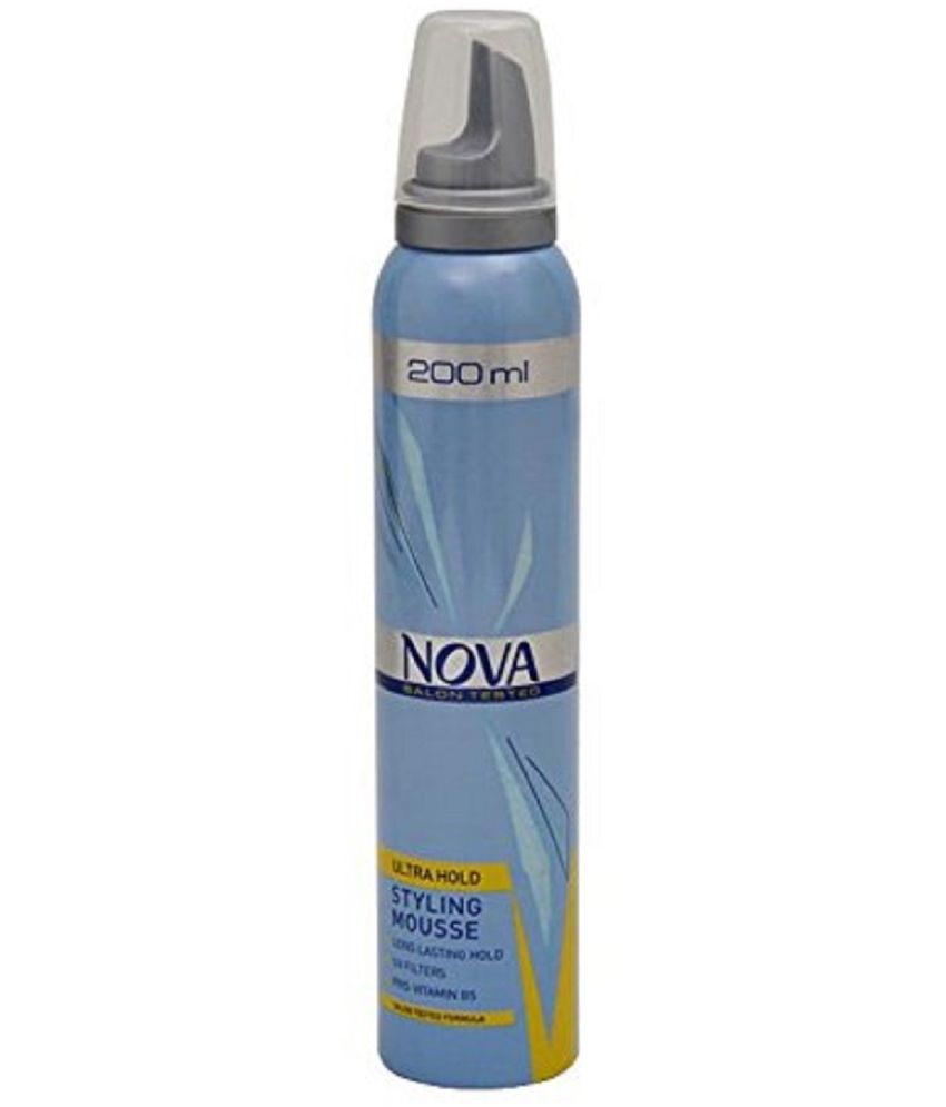 Buy NOVA Ultra Hold Styling Mousse increased Hair volume Hair Sprays 200 mL  Online at Best Price in India - Snapdeal
