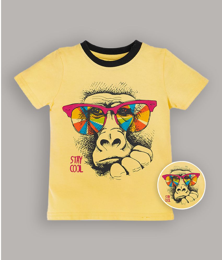     			SWEETIE PIE - Yellow Baby Boy T-Shirt ( Pack of 1 )