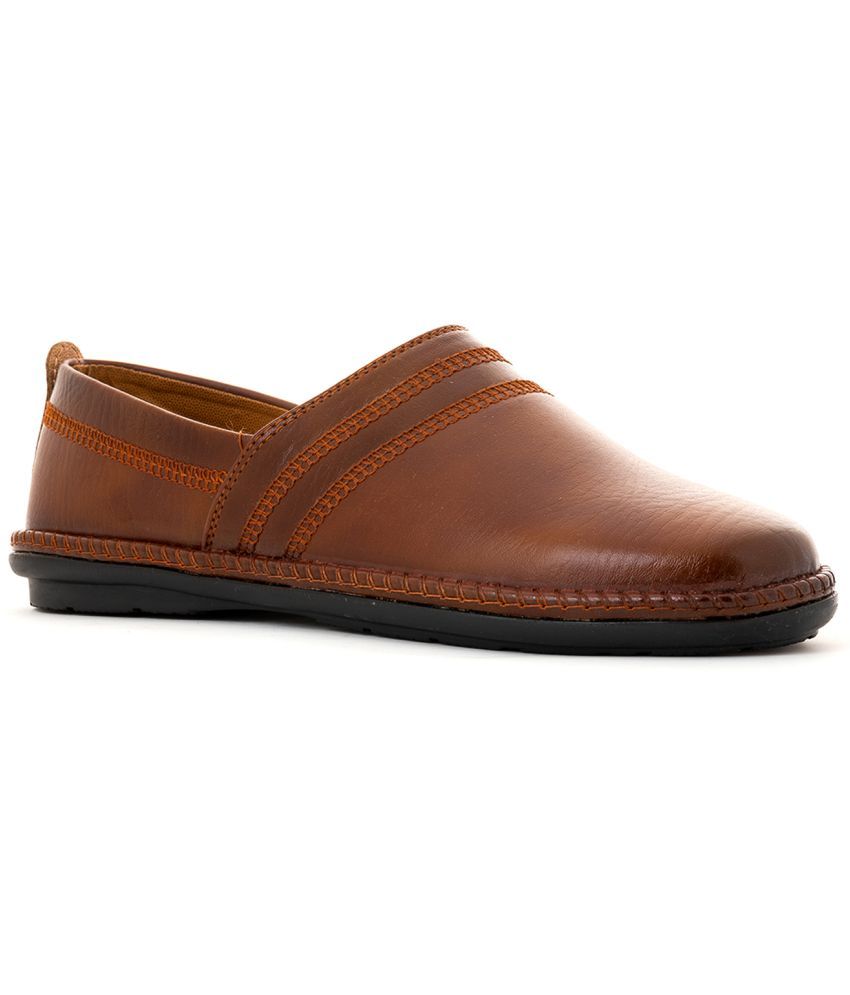     			KHADIM - Brown Men's Jutti