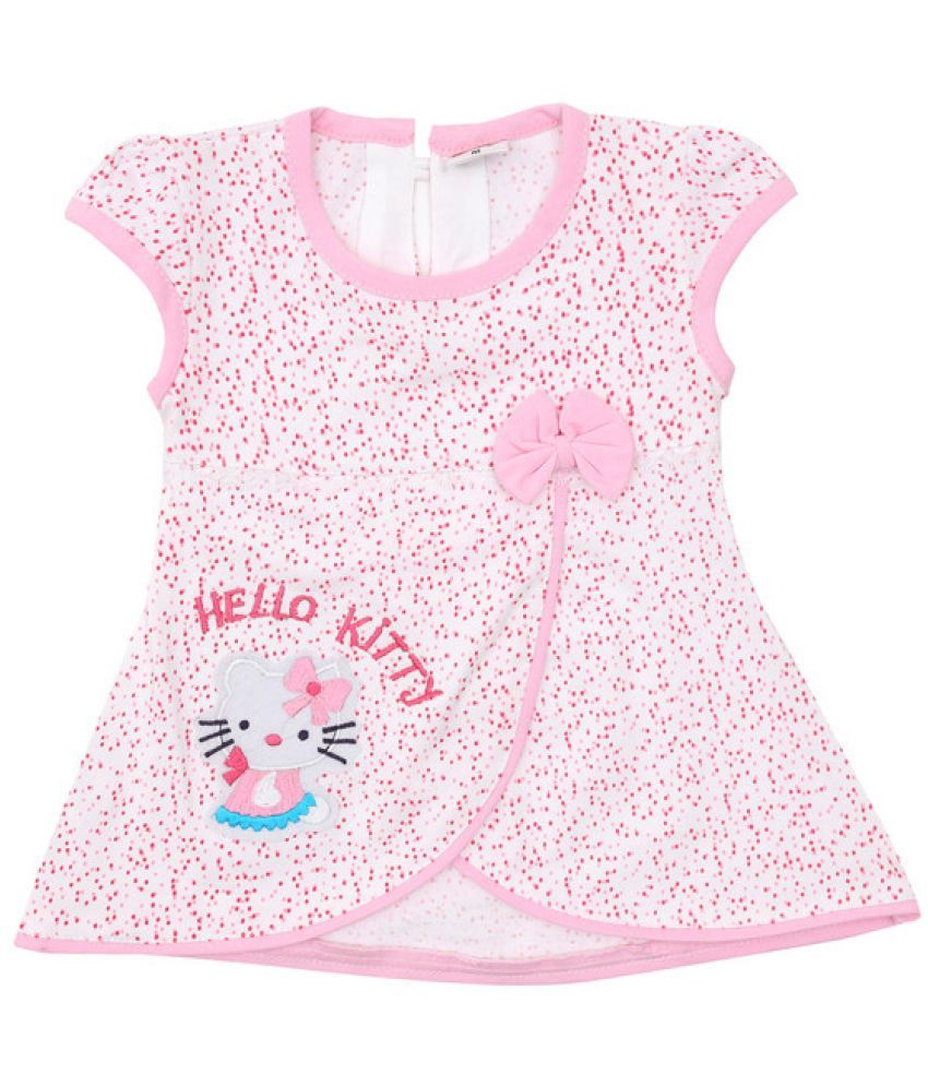     			NammaBaby - Pink Cotton Blend Baby Girl Frock ( Pack of 1 )