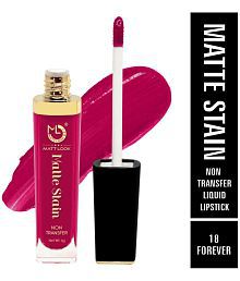 Mattlook Matte Stain Non-Transfer Liquid Lipstick, Forever-18, (6gm)