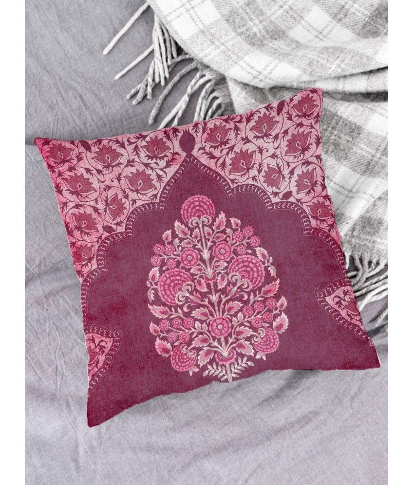     			Houzzcode Single Peach Pillow Cover