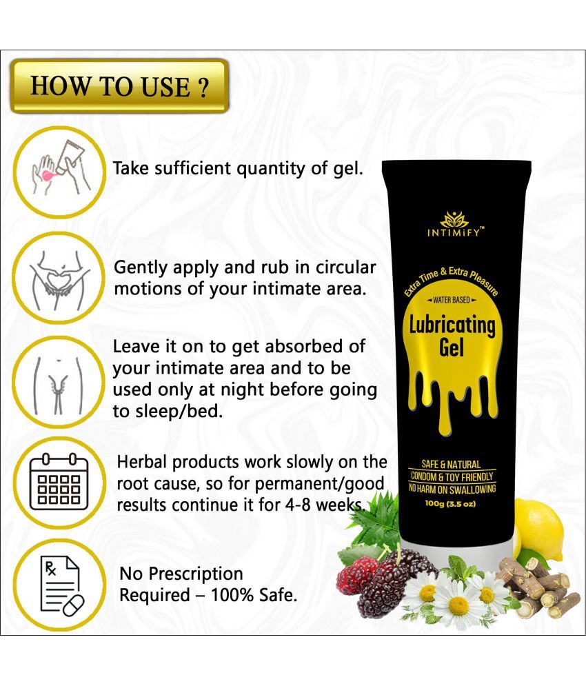 Intimify Sexual Lubricant Gel Sex Lubricant Products Sexual Wellness