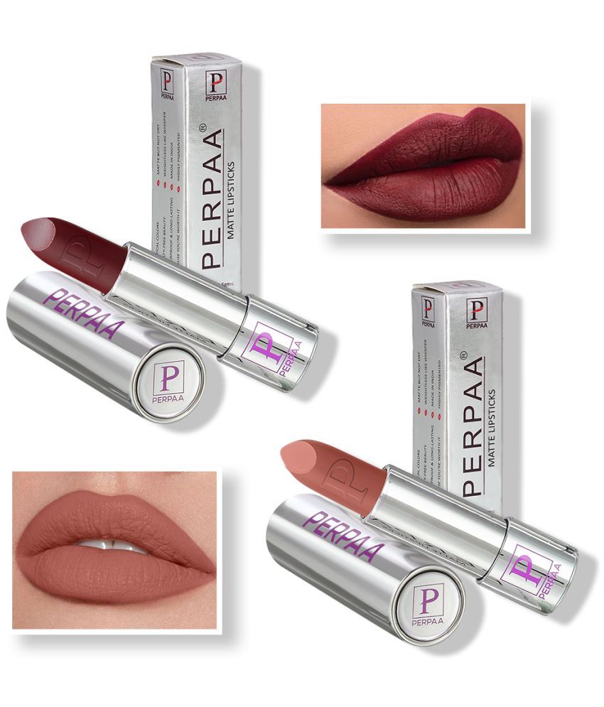     			Perpaa - Plum Velvet Lipstick 200