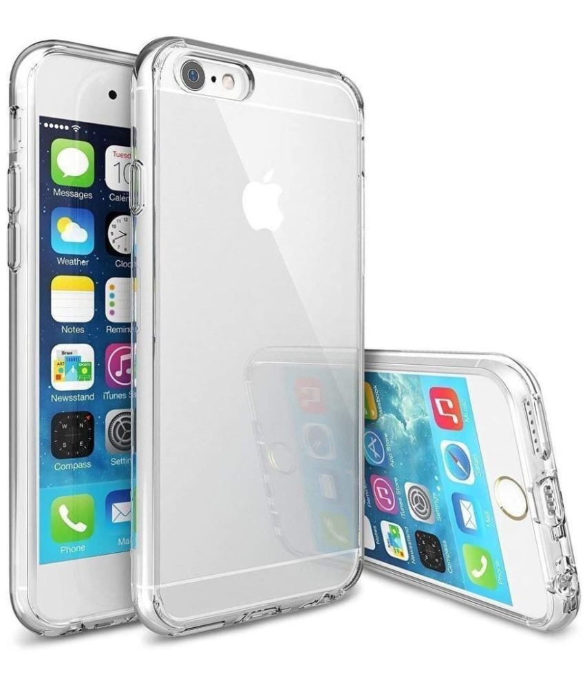     			Spectacular Ace - Transparent Silicon Plain Cases Compatible For Apple iPhone 6S Plus ( Pack of 1 )