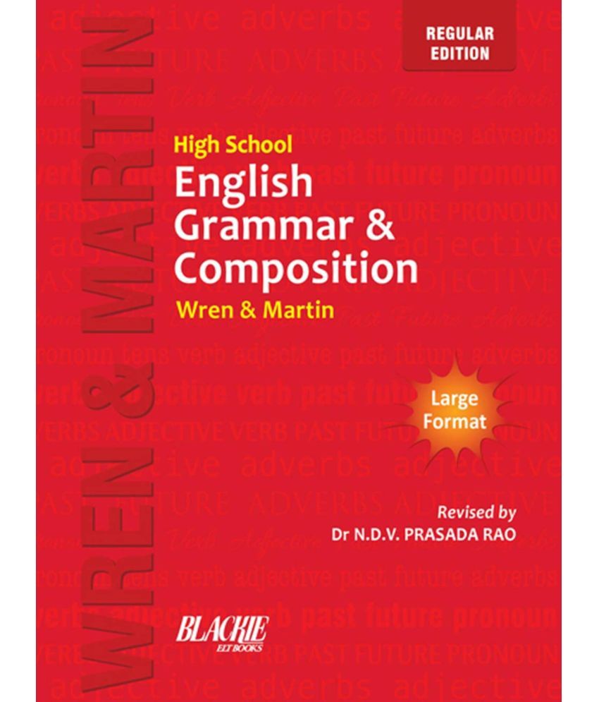 Wren And Martin High School English Grammar New Edition 2022 Buy Wren And Martin High School 3680