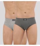 Pack of 2 Dollar Bigboss Assorted Solid Cotton Blend Men Brief