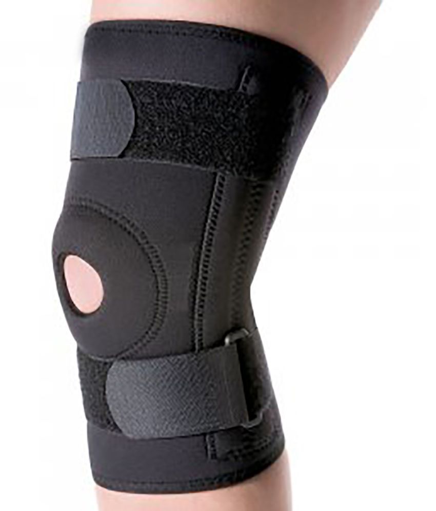     			Knee Patela Extreme Adjustable Open Patella Knee Support Stabilizer for Compression & Pain Relief | Best Joint Protection for All Ligament Injury, Fitness & Sport activities ( L - Size )