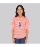 Cutecumber Pack of 1 Girls Cotton Blend Top ( Orange )