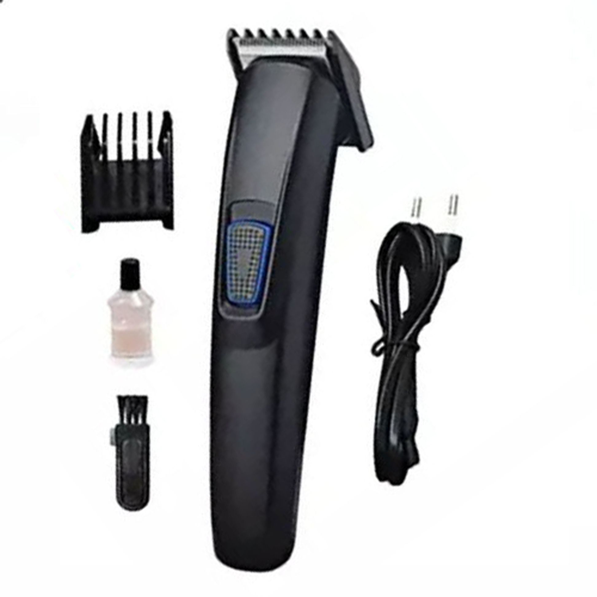 Rechargeable Cordless Beard Trimmer AT 522 (Black )
