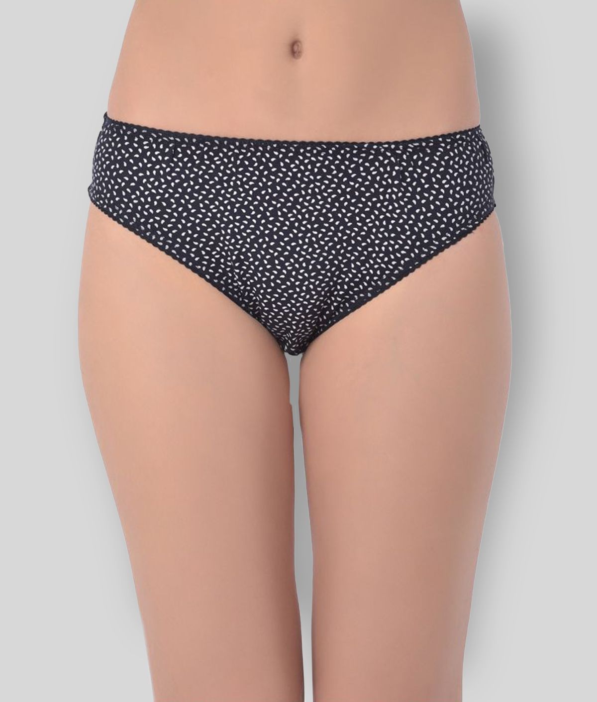     			Clovia Cotton Women's Bikini Panties ( Navy )