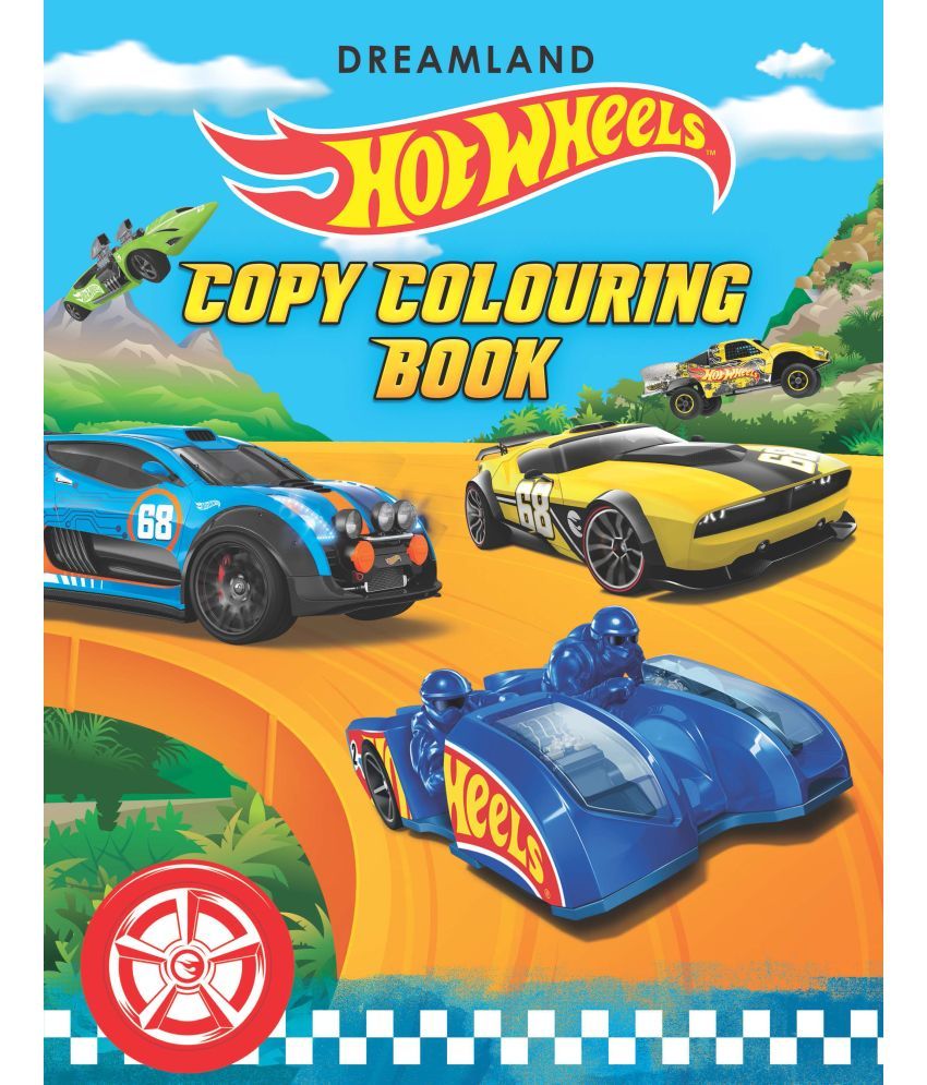     			Hot Wheels Copy Colouring Book