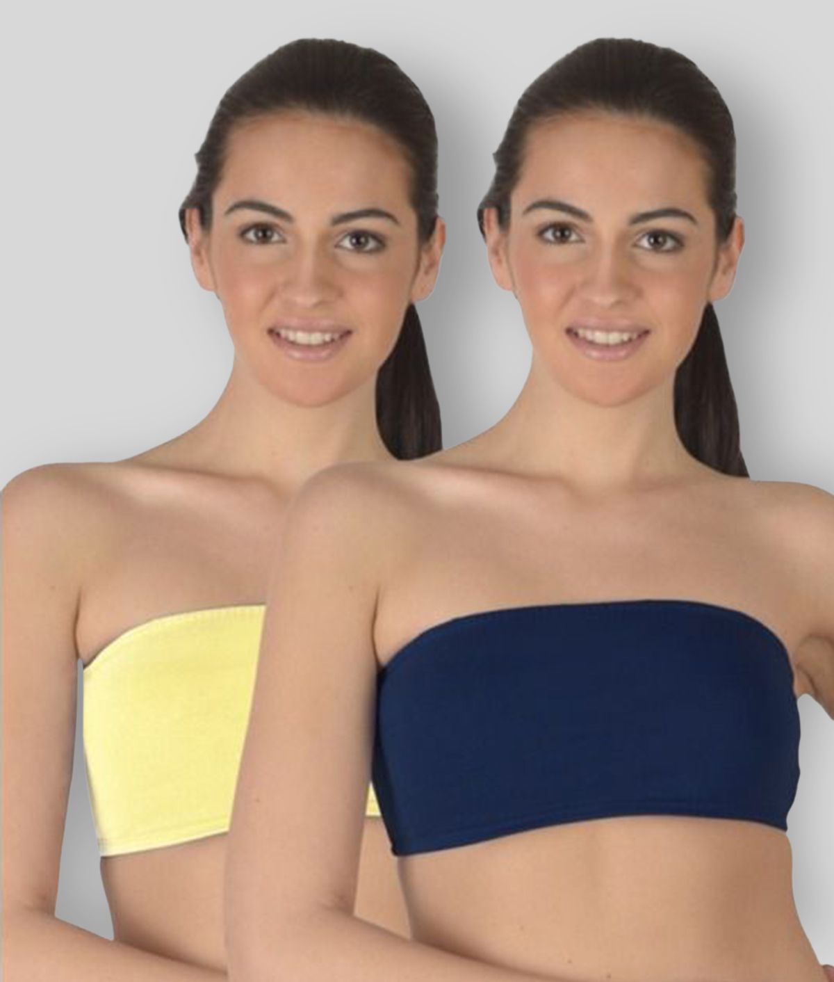     			Selfcare Pack of 2 Women's Tube Bra ( Multi Color )