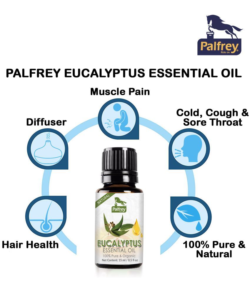 Palfrey Eucalyptus Essential Oil 15 mL ( Pack of 1 ) Buy Palfrey