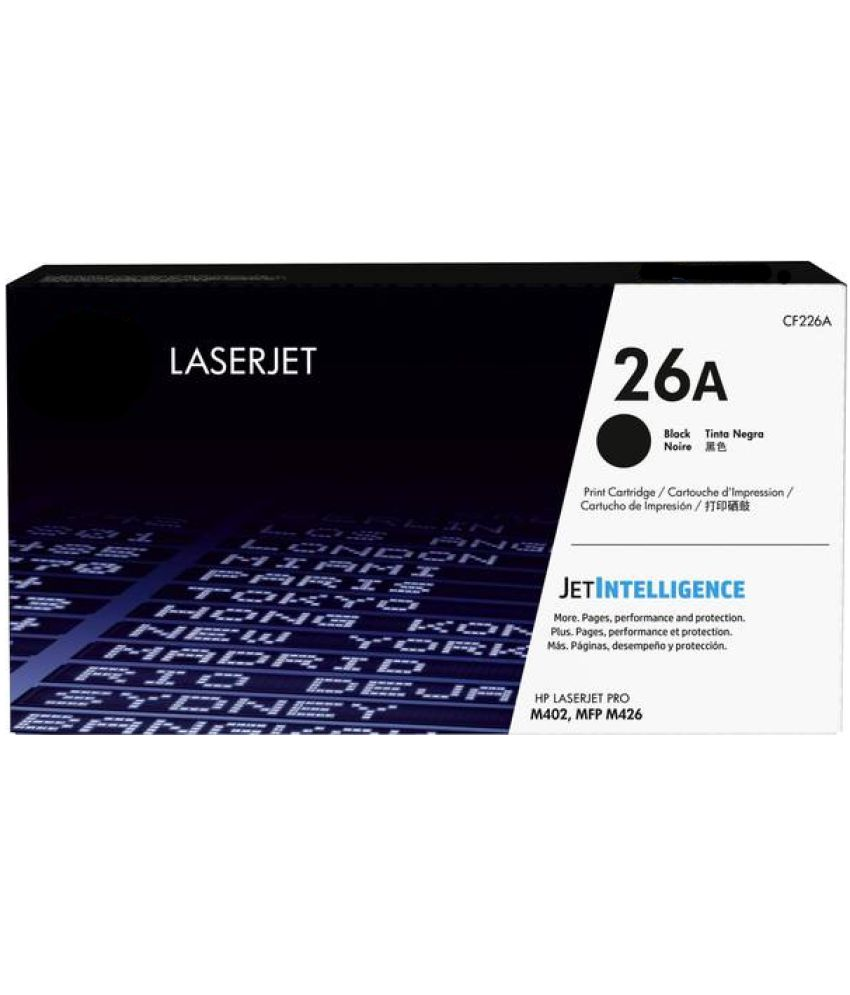 ID CARTRIDGE 26A Black Single Toner for For Use LaserJet Pro M402dne