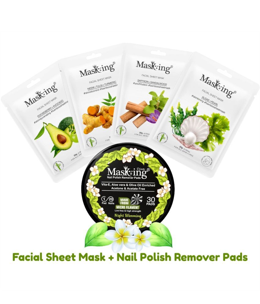     			Masking - Natural Glow Facial Kit For All Skin Type ( Pack of 5 )