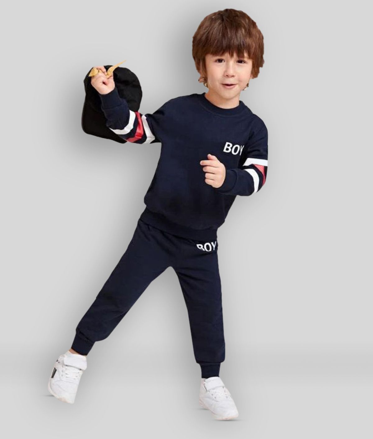 Force - Navy Blue Cotton Boys T-Shirt ( Pack of 1 )