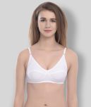 Elina Cotton Non Padded Women's T-Shirt Bra ( White )