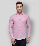 Hangup - Pink Cotton Slim Fit Men's Casual Shirt (Pack of 1 )