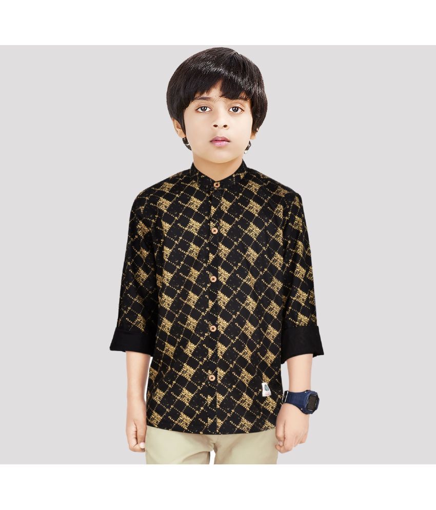     			Made In The Shade 100% Cotton Boys Full Sleeve Shirt