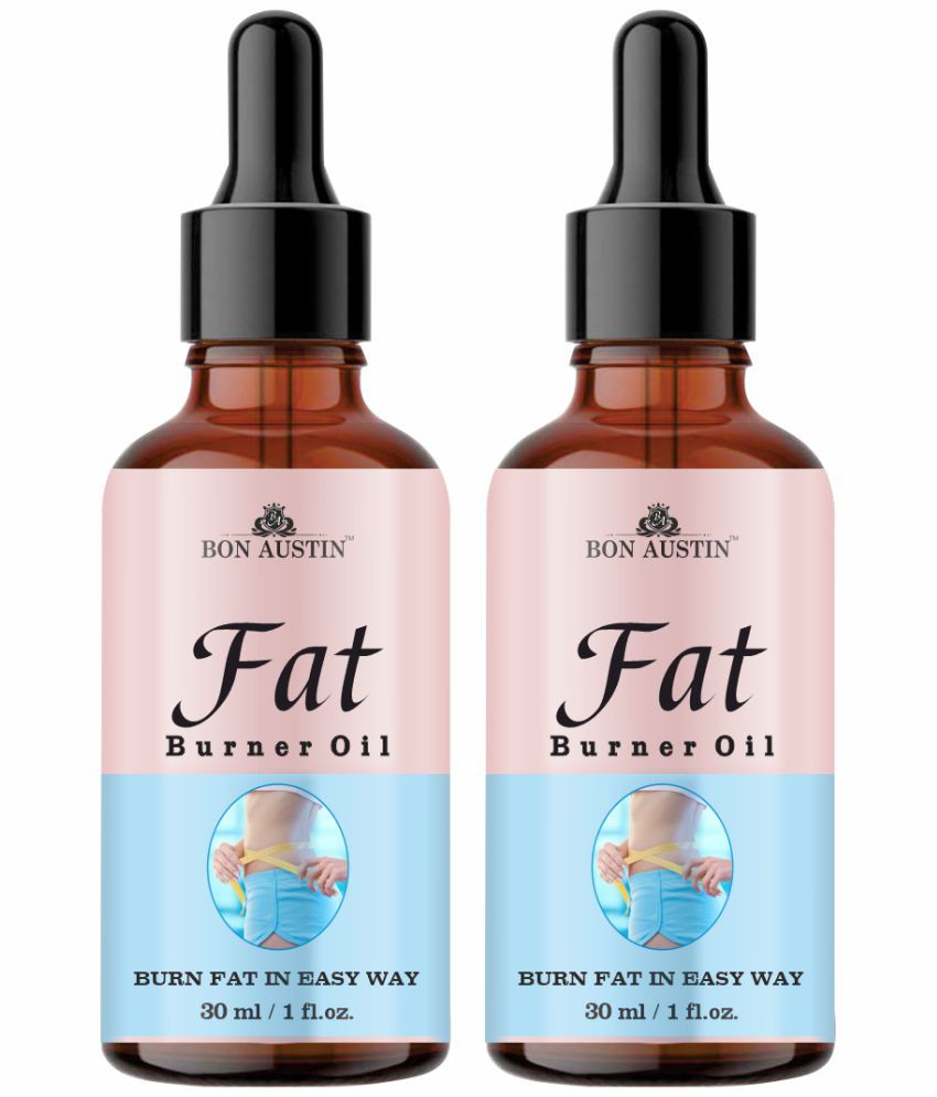     			Bon Austin Fat Loss Oil For Thighs, Waist Shaping & Firming Oil 60 mL Pack of 2