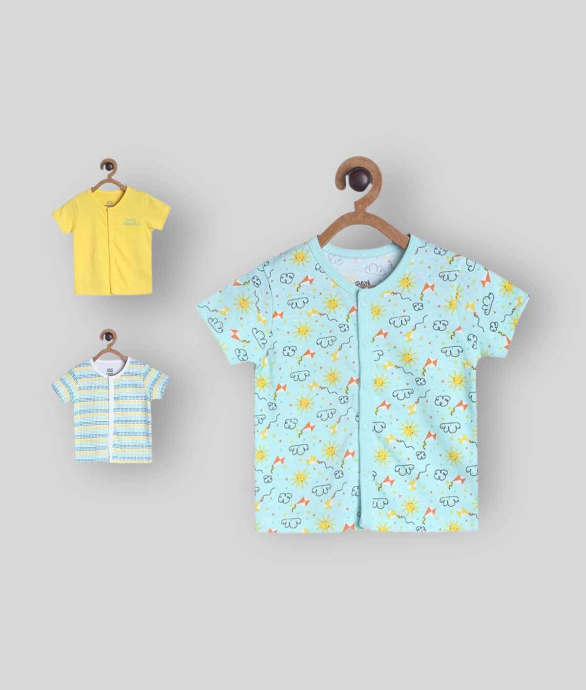     			MINI KLUB - Multi Baby Boy Top ( Pack of 3 )