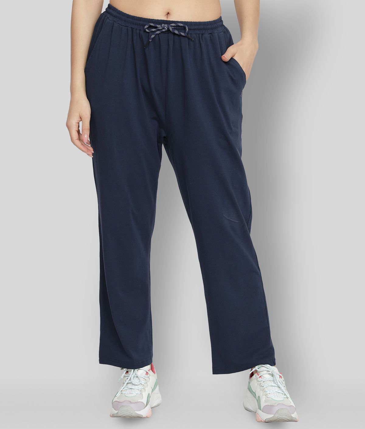     			NUEVOSDAMAS - Blue Cotton Women's Nightwear Pajamas ( Pack of 1 )