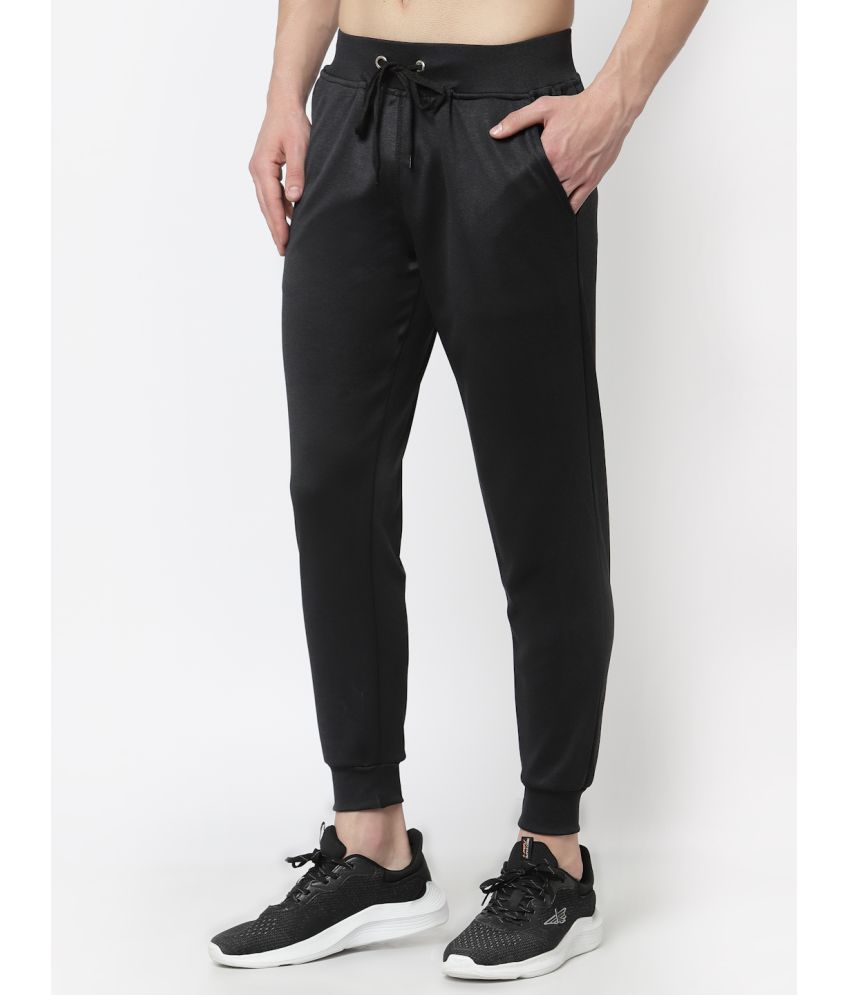     			Uzarus - Black Polyester Men's Trackpants ( Pack of 1 )