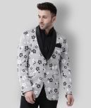 Hangup - Grey Cotton Regular Fit Men's Blazer ( Pack of 1 )