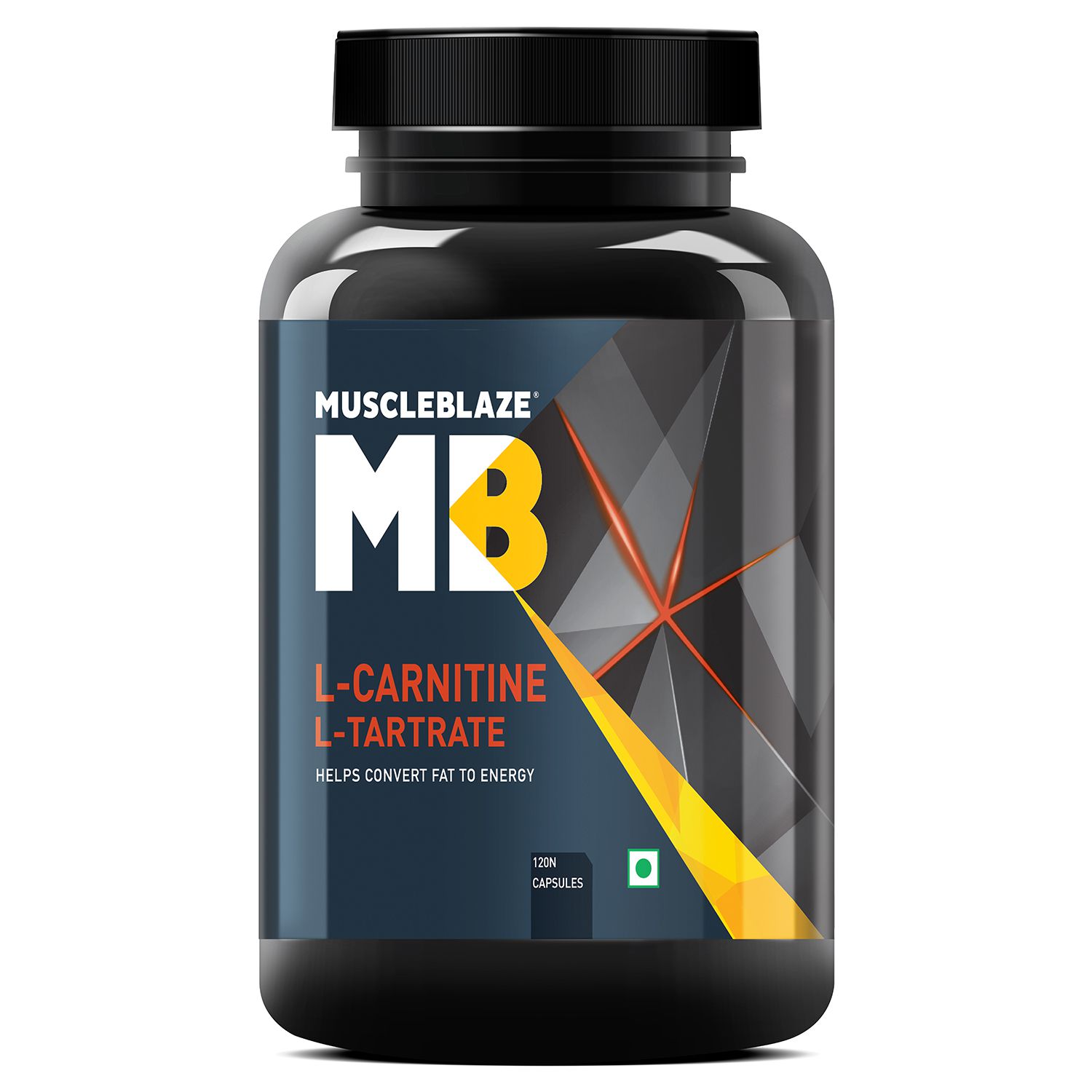 MuscleBlaze L-Carnitine L-Tartrate, 120 capsules