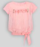 Cutecumber Pack of 1 Girls Georgette Top ( Pink )