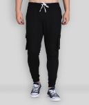 Rigo - Black Cotton Men's Trackpants ( Pack of 1 )