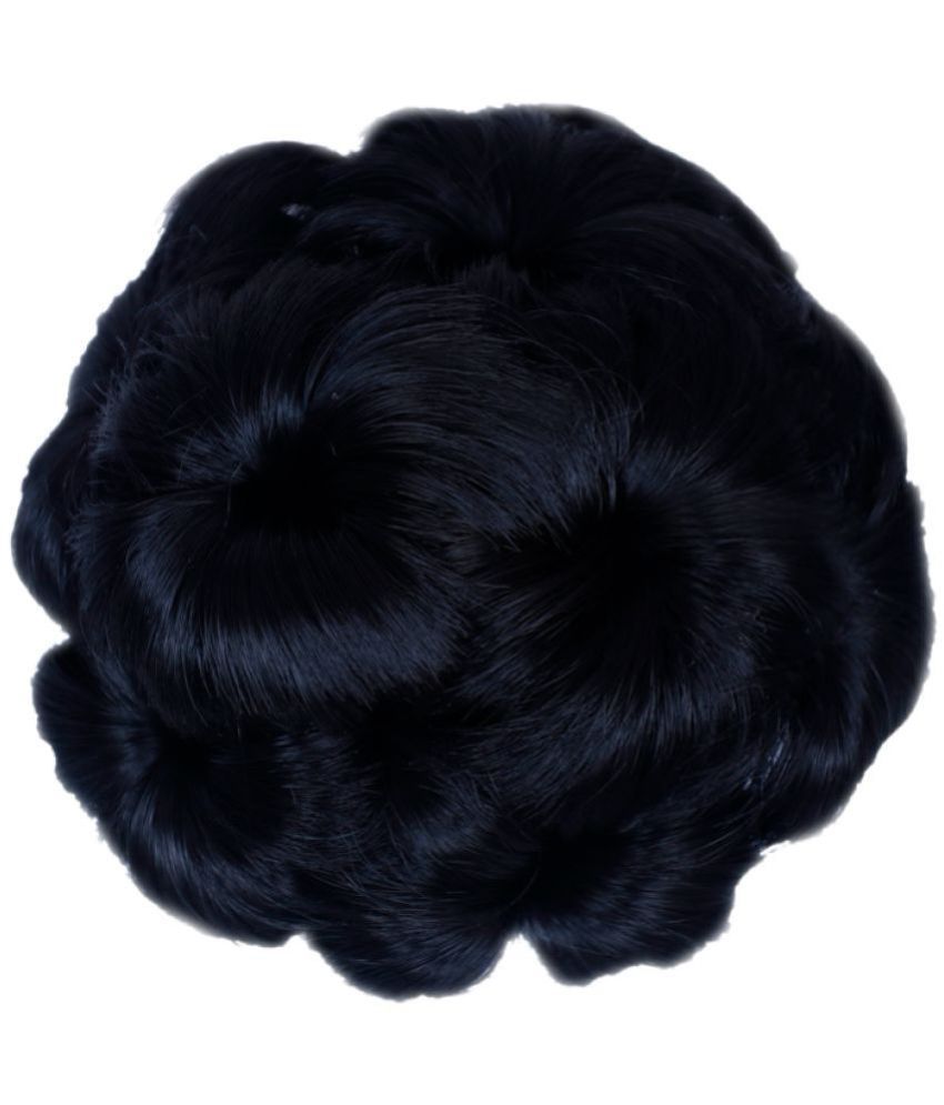     			La Belleza - Black Women's Hair Bun ( Pack of 1 )