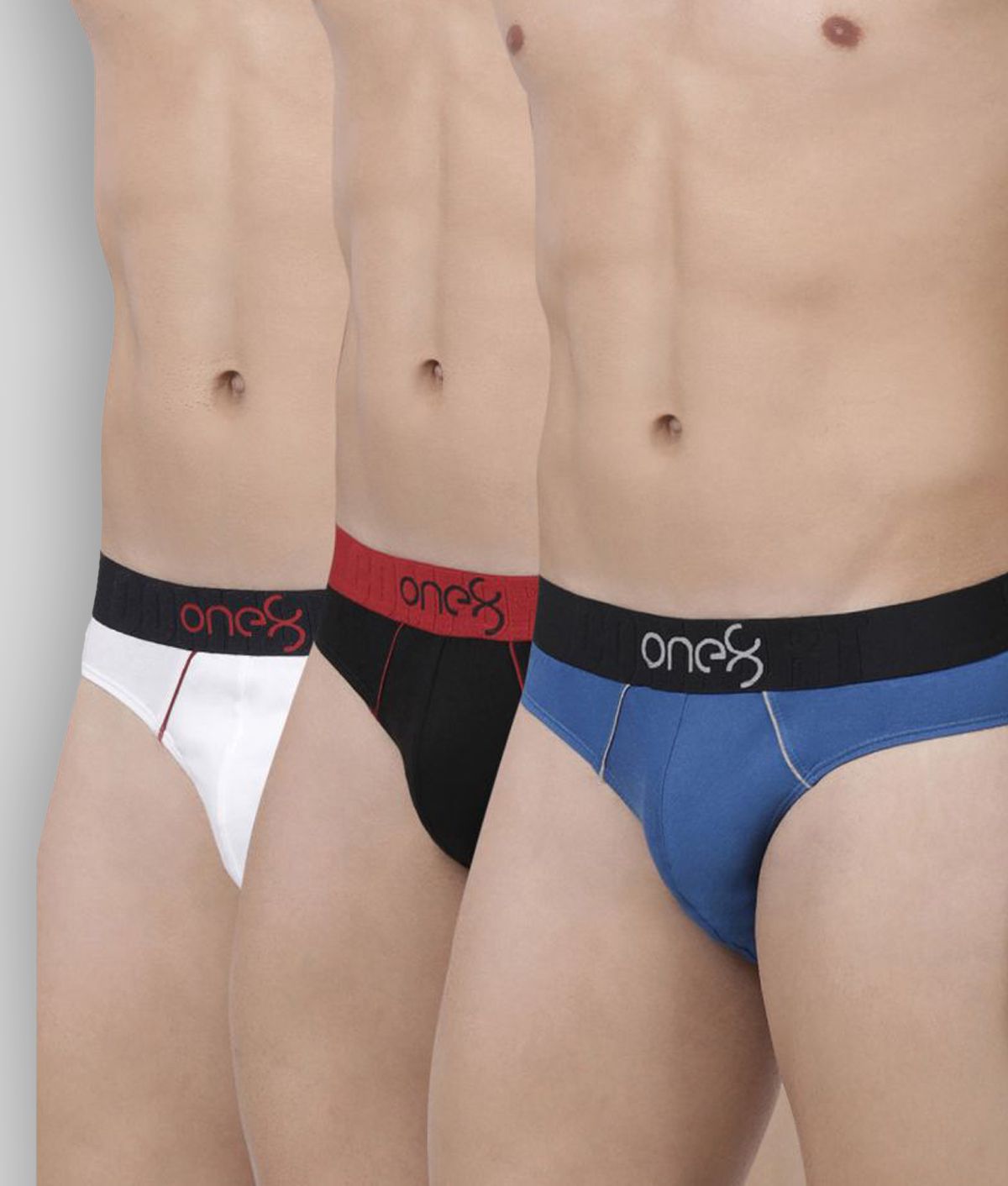     			One8 by Virat Kohli Multi Brief Pack of 3