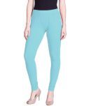 Lux Lyra - Blue Cotton Women's Leggings ( Pack of 1 )