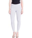 Lux Lyra - Off White Cotton Women's Leggings ( Pack of 1 )