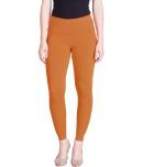 Lux Lyra - Orange Cotton Women's Leggings ( Pack of 1 )