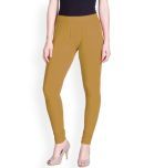 Lux Lyra - Tan Cotton Women's Leggings ( Pack of 1 )