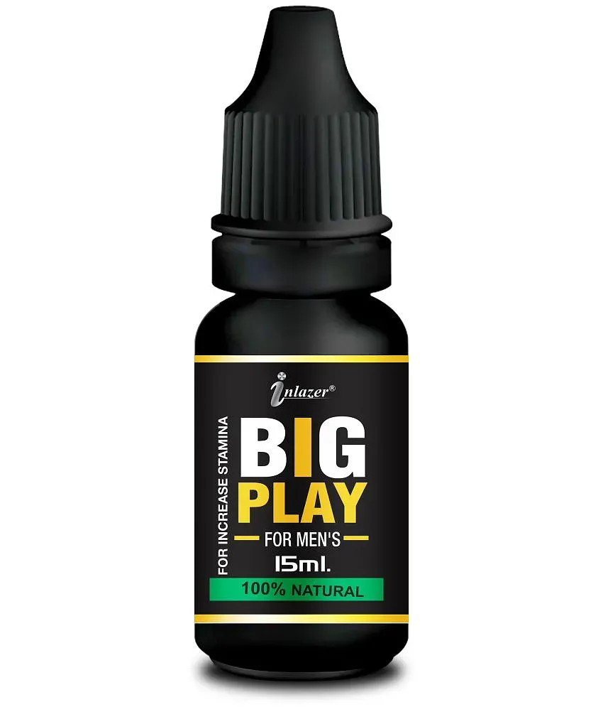 Big Play Sexual Pleasure Massage Oil Improves Energy Level Improves Sex  Time & Size: Buy Big Play Sexual Pleasure Massage Oil Improves Energy Level  Improves Sex Time & Size at Best Prices