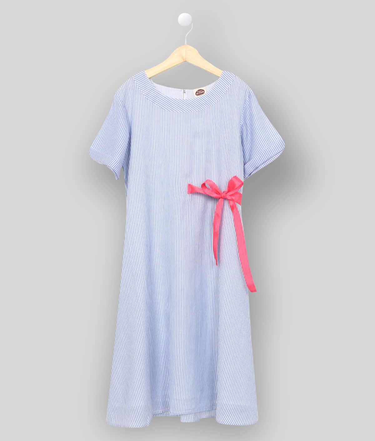     			Cub Mcpaws - Blue Cotton Blend Girl's Shirt Dress ( Pack of 1 )
