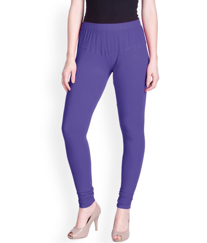     			Lux Lyra - Lavender Cotton Women's Leggings ( Pack of 1 )