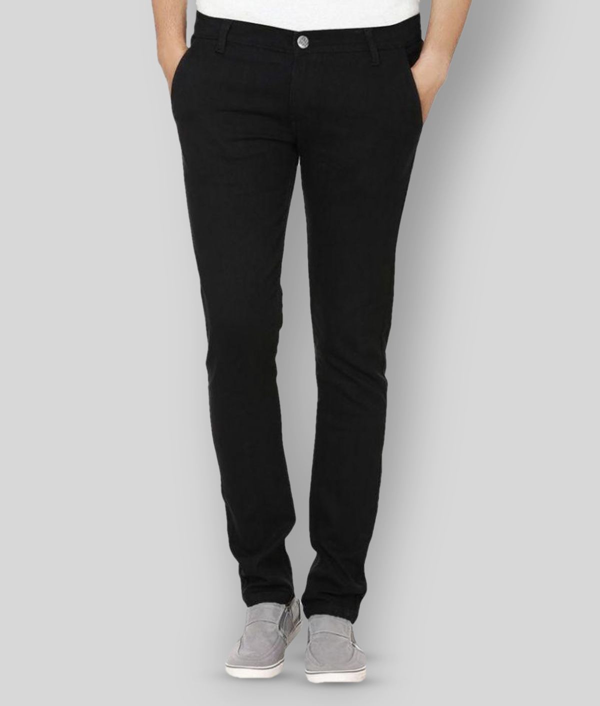     			Urbano Fashion - Black Cotton Blend Slim Fit Men's Jeans ( Pack of 1 )