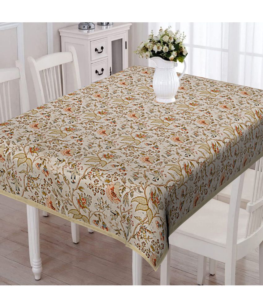     			INDHOME LIFE - Multi Cotton Table Cover ( Pack of 1 )