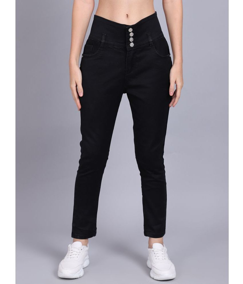 Null Naut - Black Denim Women's Jeans ( Pack of 1 )