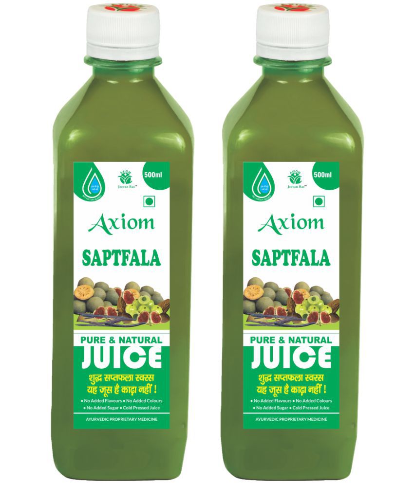     			Axiom Saptfla juice 500ml (Pack of 2)| 100% Natural WHO-GLP,GMP,ISO Certified Product